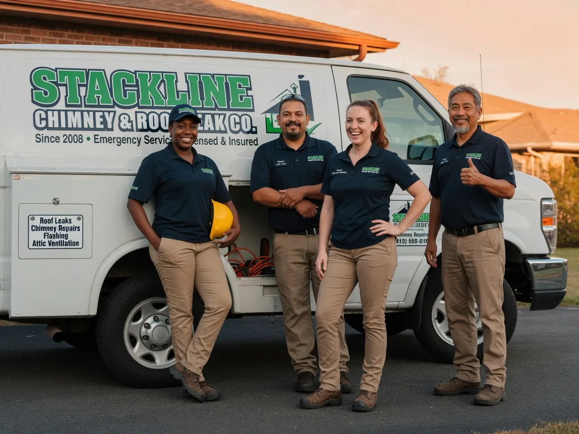 Chimney flashing repair company in Shannon, NC